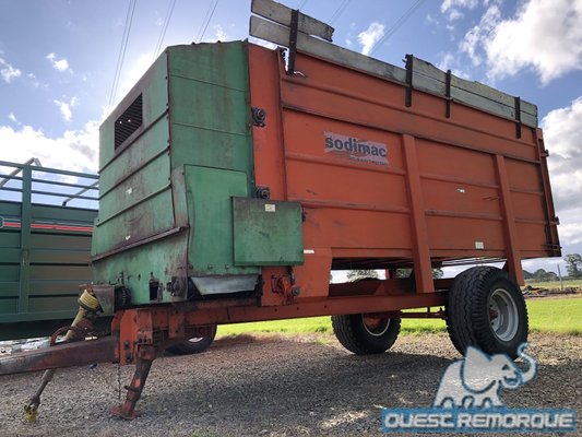 Remorque distributrice Sodimac 10m3 - 1