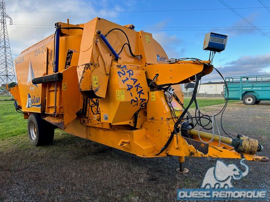 Mélangeuse Belair Mélangeuse-Pailleuse DRAKKAR 214-2T - 1